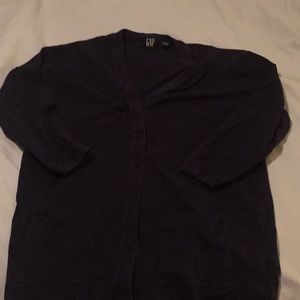 GAP Vintage Sweatshirt Cardigan With Buttons